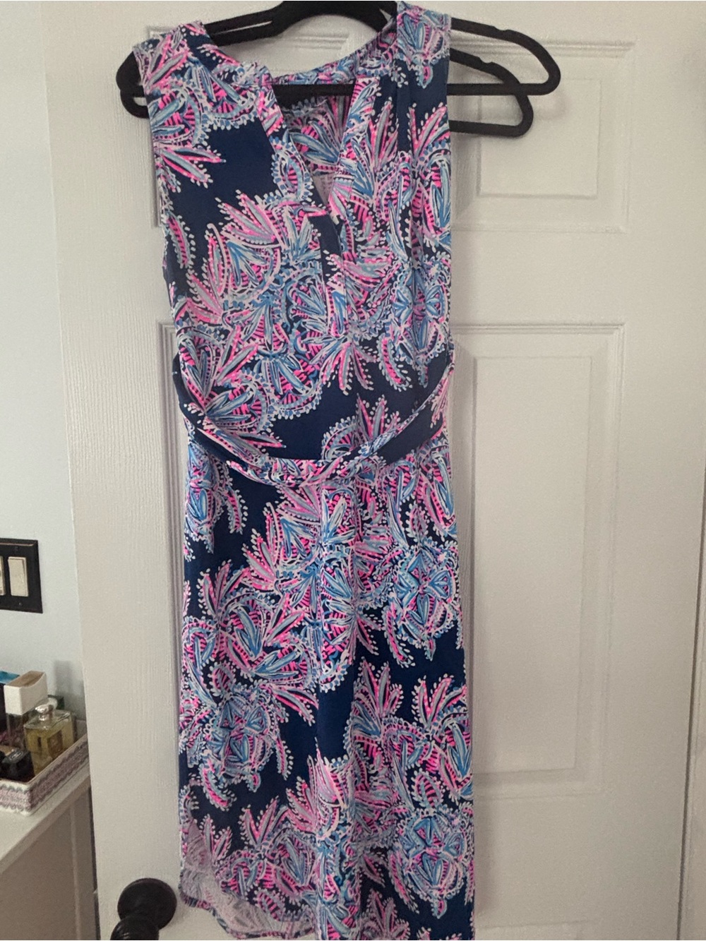 Lilly Pulitzer Naila Midi Dress In Oyster Bay (Nwt)